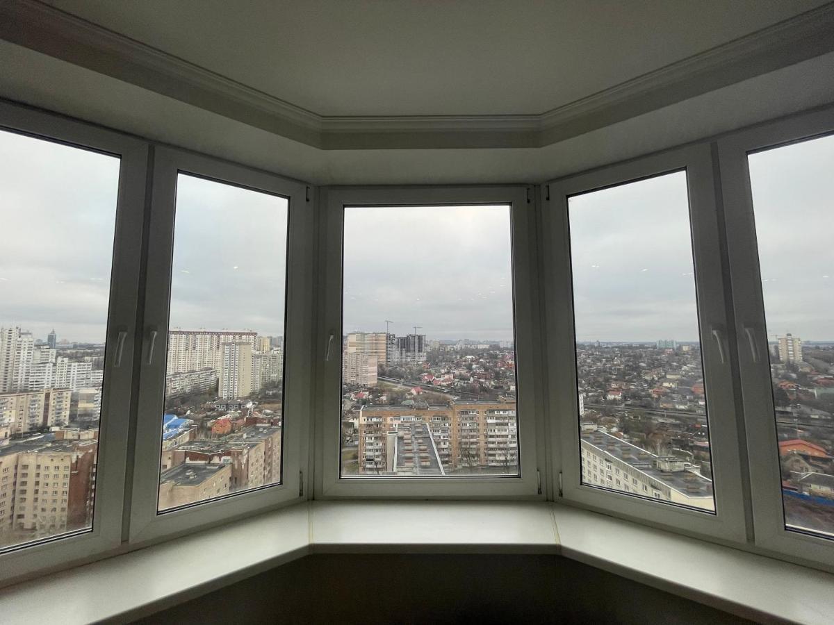 View Apartments, 22 Floor With 2 Rooms 基輔 外观 照片
